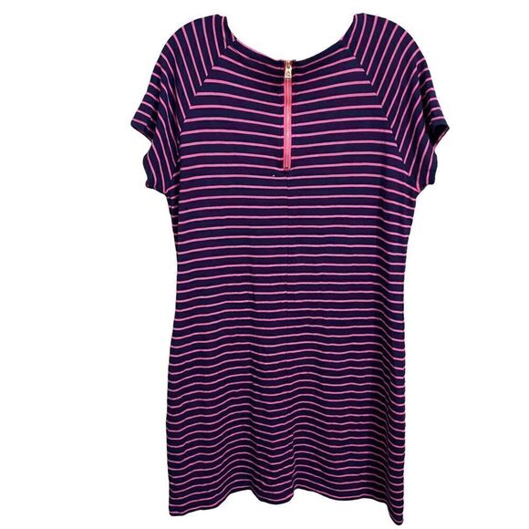 𝅺nwot Sail To Sable Striped Tee Shirt Dress Size LARGE - Picture 3 of 7